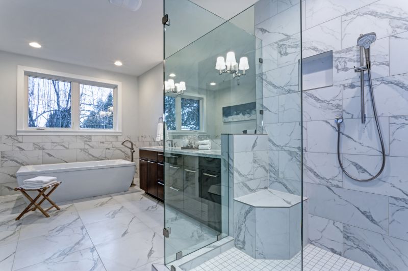 Spacious Shower Areas
