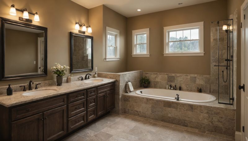 Elegant Tub and Vanity Upgrades